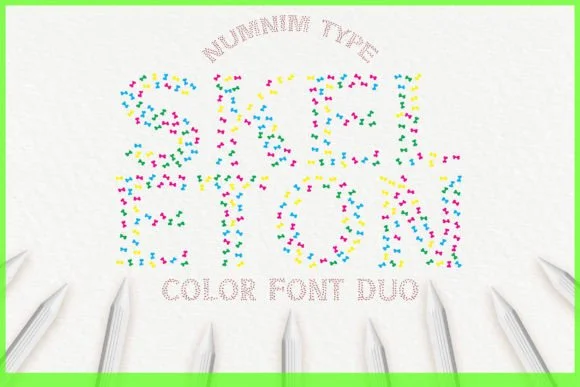 Skeleton by numnim β Color Fonts Font