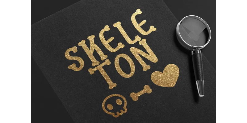 Skeleton Font by numnim by numnim — Display Font — thumbnail 3