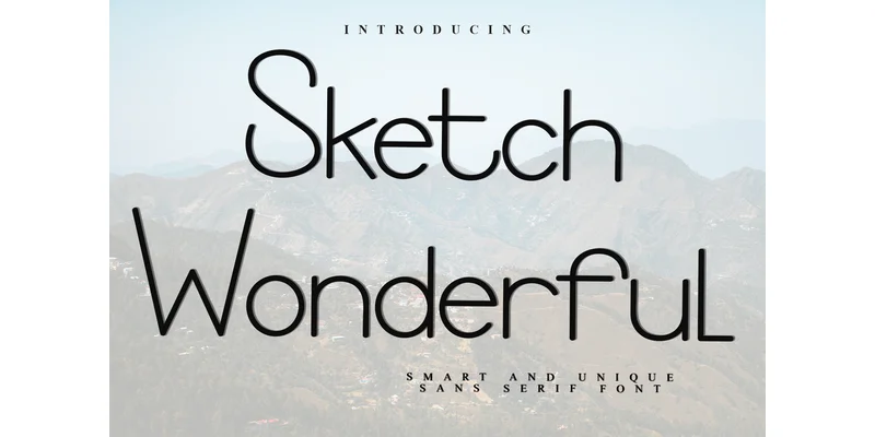 Sketch Wonderful Font by Inermedia STUDIO — Sans Serif Font