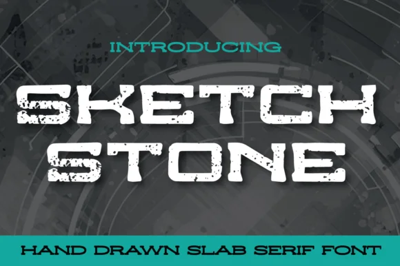 Sketchstone by stompstock — Slab Serif Font