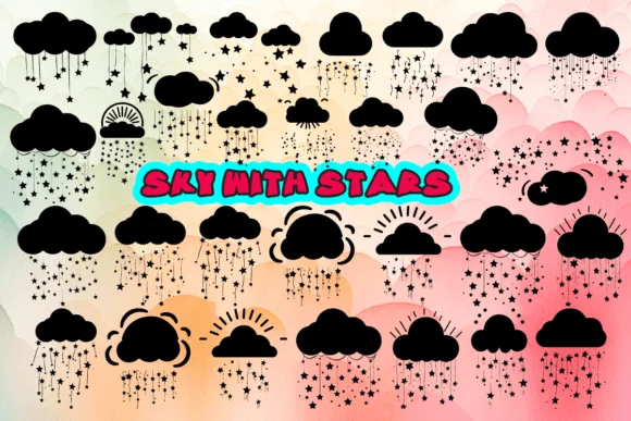 Sky with Stars Font by MOMAT THIRTYONE — Dingbats Font