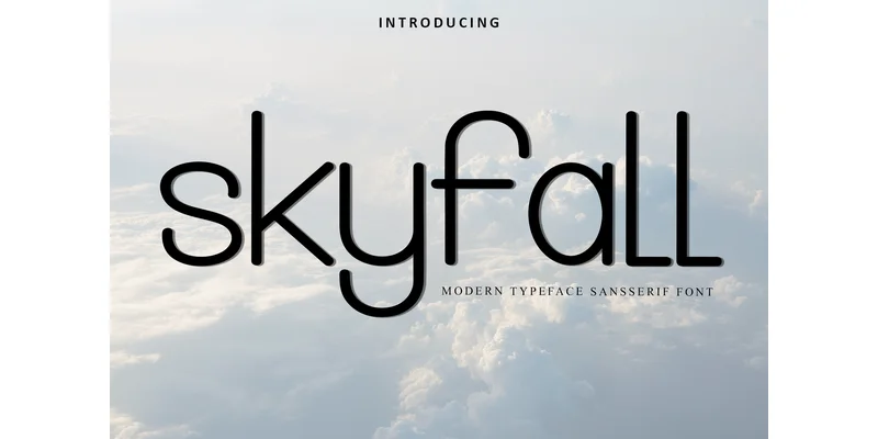 Skyfall Font by Inermedia STUDIO — Sans Serif Font