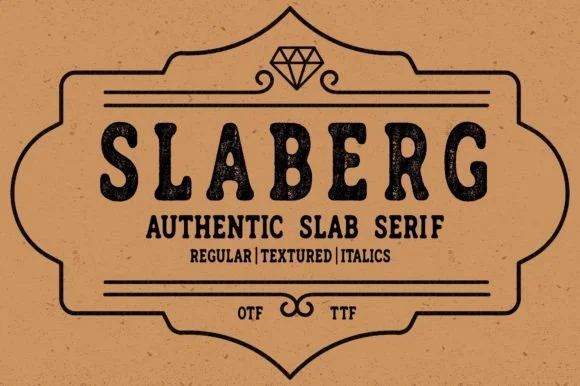 Slaberg by Minimalistartstudio β Slab Serif Font