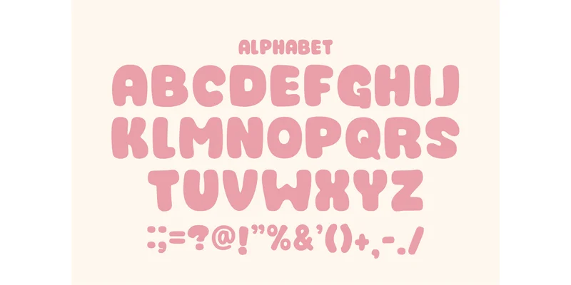 Slow Bubble Font by Sahira Studio by Sahira Studio — Display Font — thumbnail 4