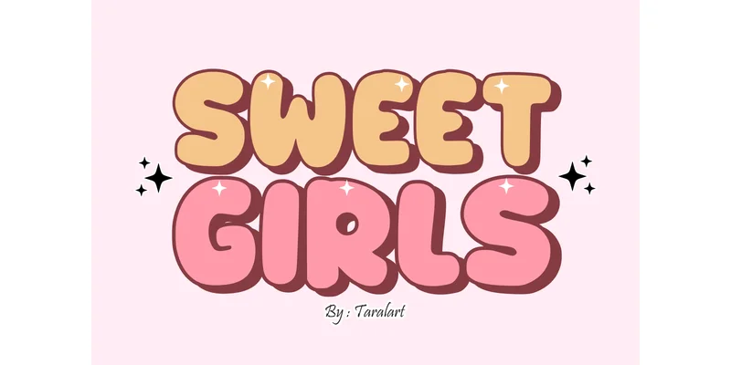 Small Bubble Font by TaralArt by TaralArt — Display Font — thumbnail 3