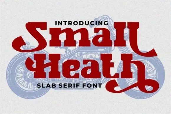 Small Heath by putracetol — Slab Serif Font