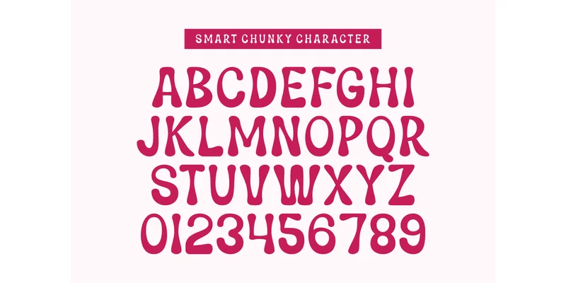 Smart Chunky Font by Eightde by Eightde — Display Font — thumbnail 5