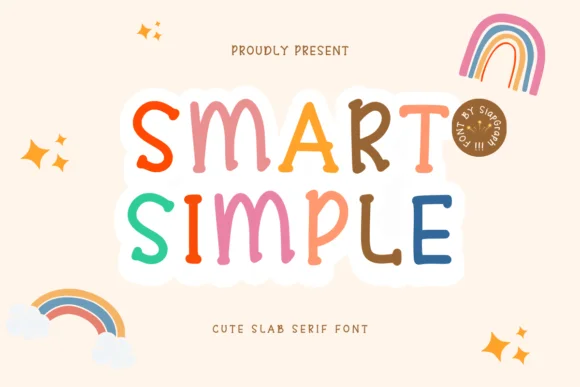 Smart Simple by SiapGraph — Slab Serif Font