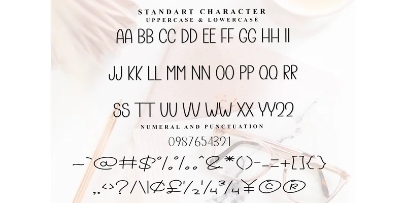 Smile October Font by FreshTypeINK by FreshTypeINK — Display Font — thumbnail 4