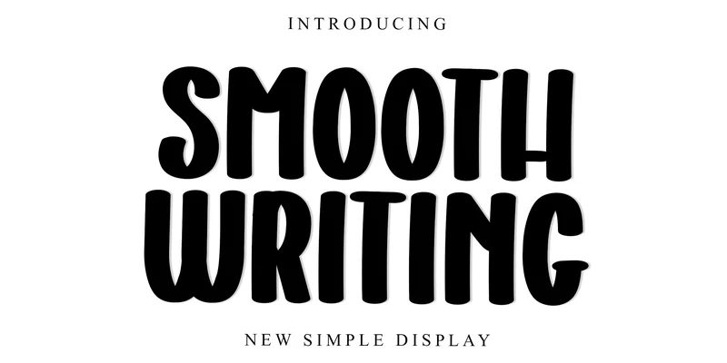 Smooth Writing Font by PiPi Creative — Display Font
