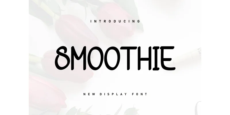 Smoothie Font by ArtLine Design — Display Font