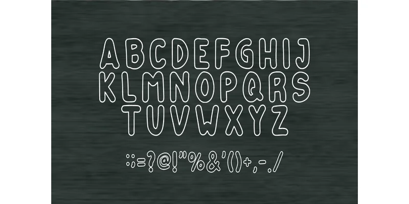 Snow Cartoon Font by TaralArt — Display Font — thumbnail 5