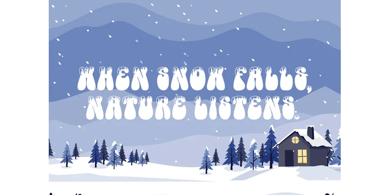Snow House Font by Densu Creative — Display Font — thumbnail 4