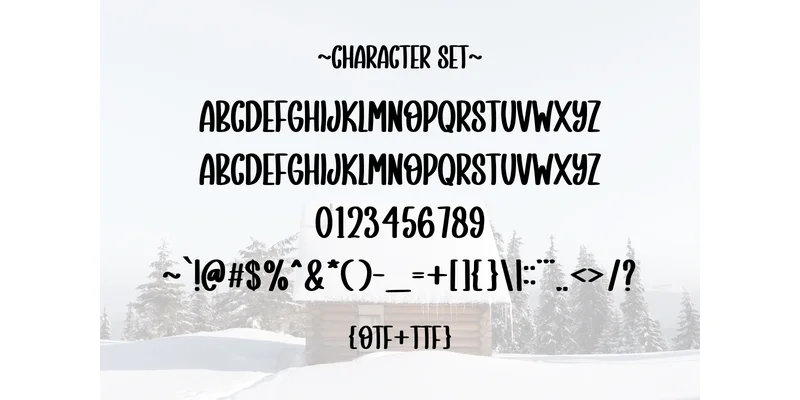 Snow Lights Font by SiapGraph — Sans Serif Font — thumbnail 3