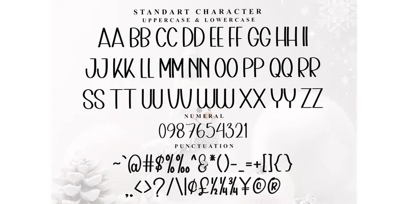 Snow People Font by PiPi Creative — Display Font — thumbnail 5