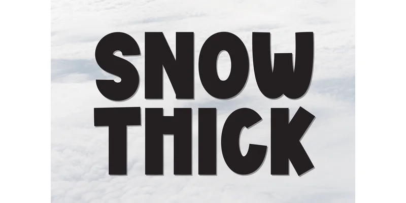 Snow Thick Font by Strongkeng Old — Display Font