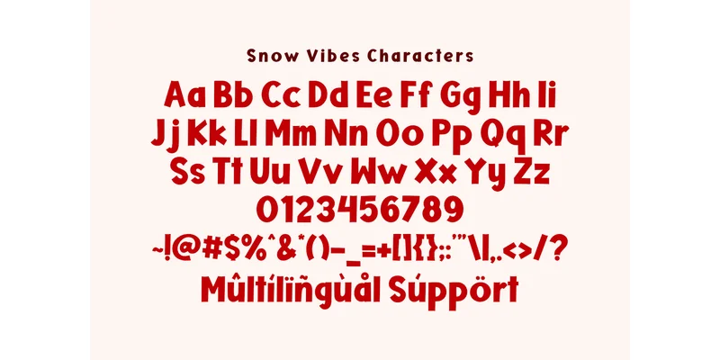 Snow Vibes Font by SiapGraph — Display Font — thumbnail 2