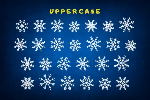 Snowfall by Eystore — Dingbats Font — thumbnail 2
