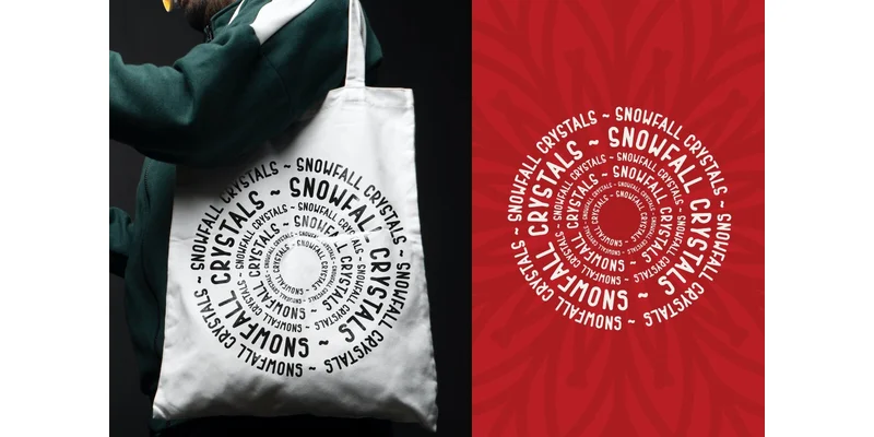 Snowfall Crystals Font by Pian45 — Display Font — thumbnail 3