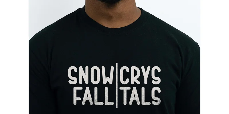 Snowfall Crystals Font by Pian45 — Display Font — thumbnail 4