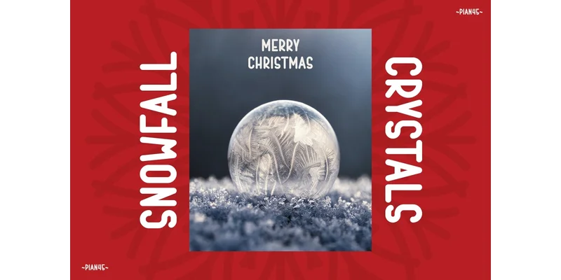 Snowfall Crystals Font by Pian45 — Display Font — thumbnail 7