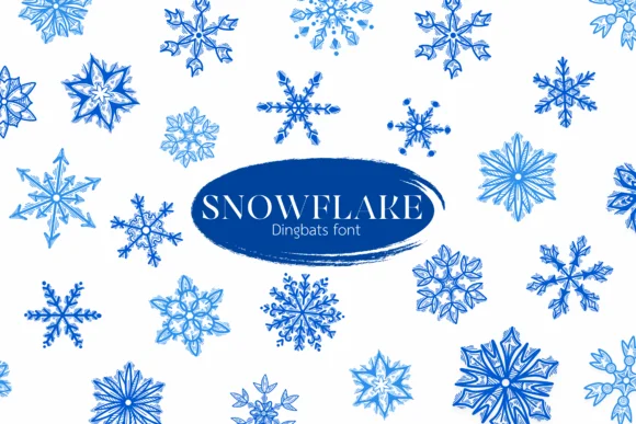 Snowflake by Suphitchaya — Dingbats Font