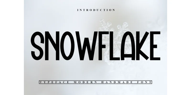 Snowflake Font by Inermedia STUDIO — Display Font