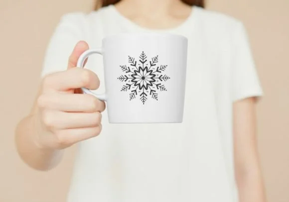 Snowflakes of Happiness by MOMAT THIRTYONE — Dingbats Font — thumbnail 5