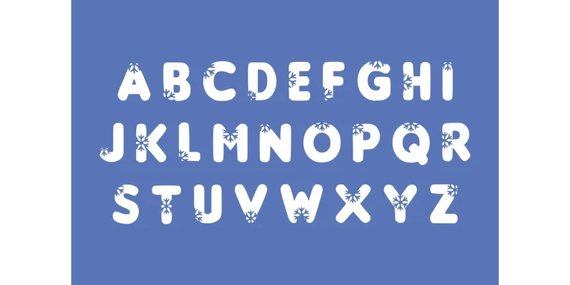 Snowly Effect Font by riki.studio — Display Font — thumbnail 4
