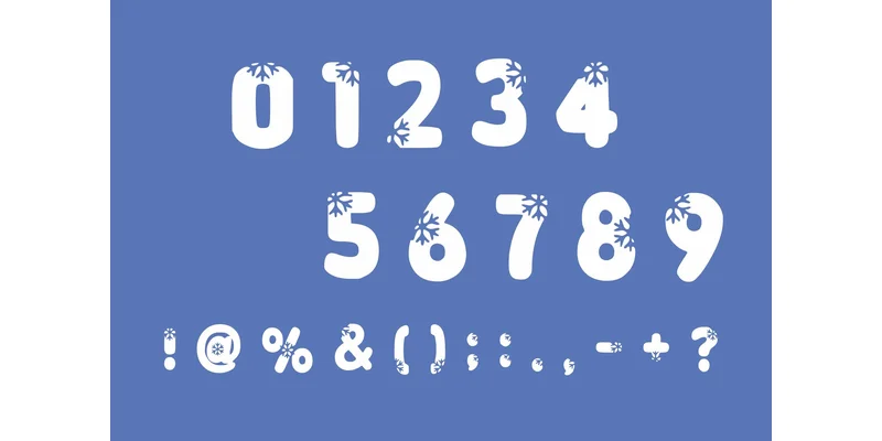 Snowly Effect Font by riki.studio — Display Font — thumbnail 5