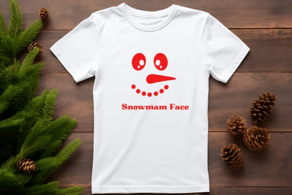 Snowman Face Happy by Heartcraft Atelier — Dingbats Font — thumbnail 5