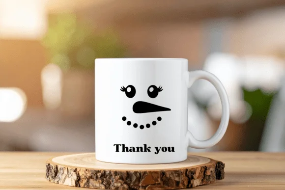Snowman Face Happy by Heartcraft Atelier — Dingbats Font — thumbnail 7