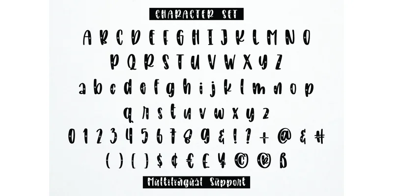 Snowman Font by Lisna.Craft — Display Font — thumbnail 5