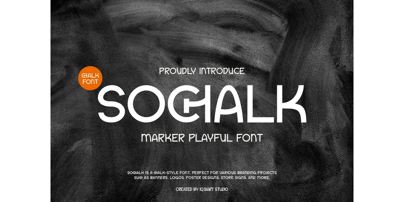 Sochalk Font by IqsiartStudio — Sans Serif Font