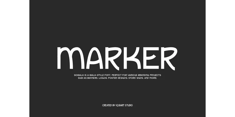 Sochalk Font by IqsiartStudio — Sans Serif Font — thumbnail 2