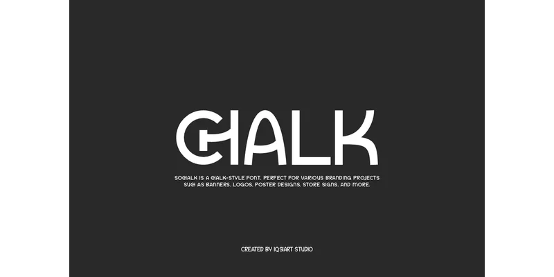 Sochalk Font by IqsiartStudio — Sans Serif Font — thumbnail 3