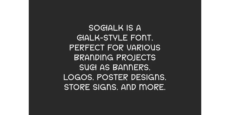 Sochalk Font by IqsiartStudio — Sans Serif Font — thumbnail 5