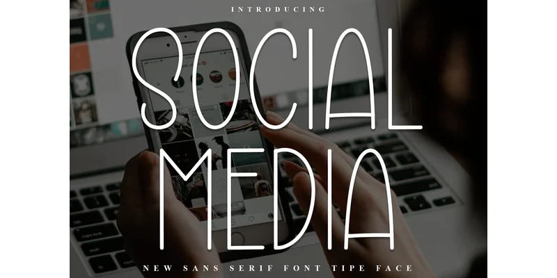 Social Media Font by Inermedia STUDIO — Sans Serif Font