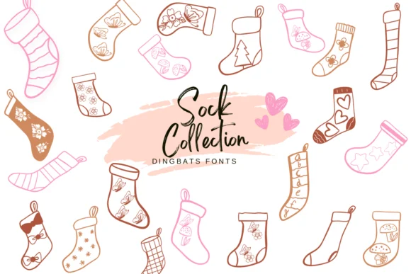 Sock Collection by Suphitchaya — Dingbats Font