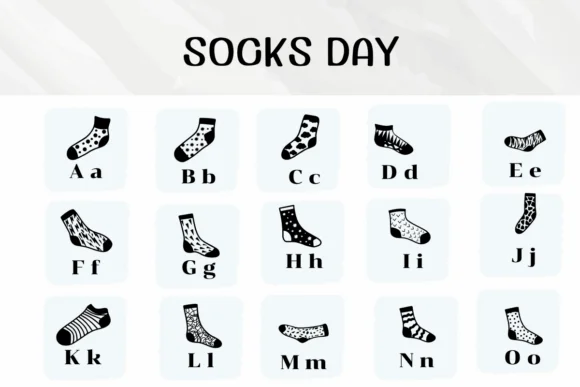 Socks Day by Ketsarin — Dingbats Font — thumbnail 2