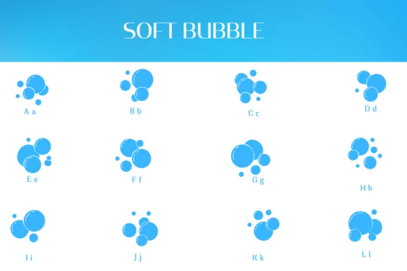 Soft Bubble by Heartcraft Atelier — Dingbats Font — thumbnail 2