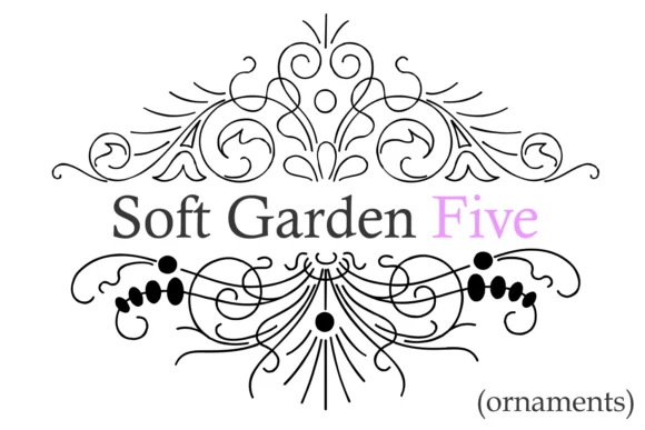 Soft Garden Five by Intellecta Design — Dingbats Font