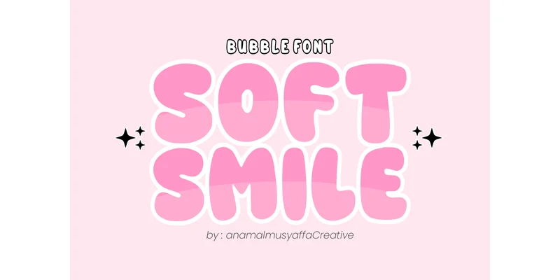 Soft Smile Font by anamalmusyaffaCreative — Display Font