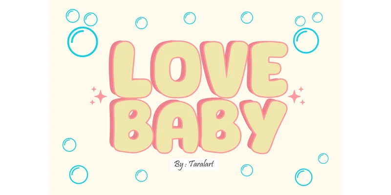 Softbubbles Regular Font by TaralArt — Display Font — thumbnail 3
