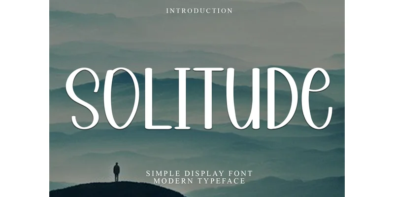 Solitude Font by Inermedia STUDIO — Display Font