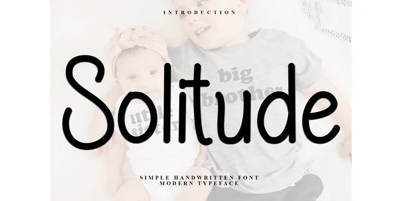 Solitude Font by Inermedia STUDIO — Display Font