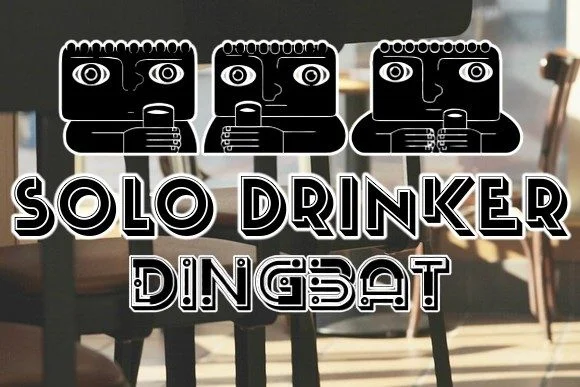 Solo Drinker by vladimirnikolic — Dingbats Font