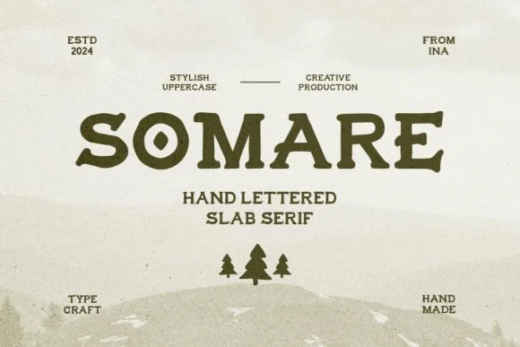 Somare by baletype β Slab Serif Font