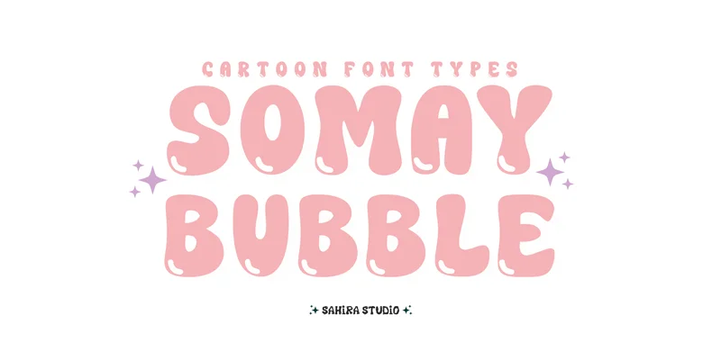 Somay Bubble Font by Sahira Studio — Display Font