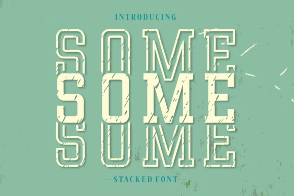 Some by Ade (7NTypes) — Slab Serif Font